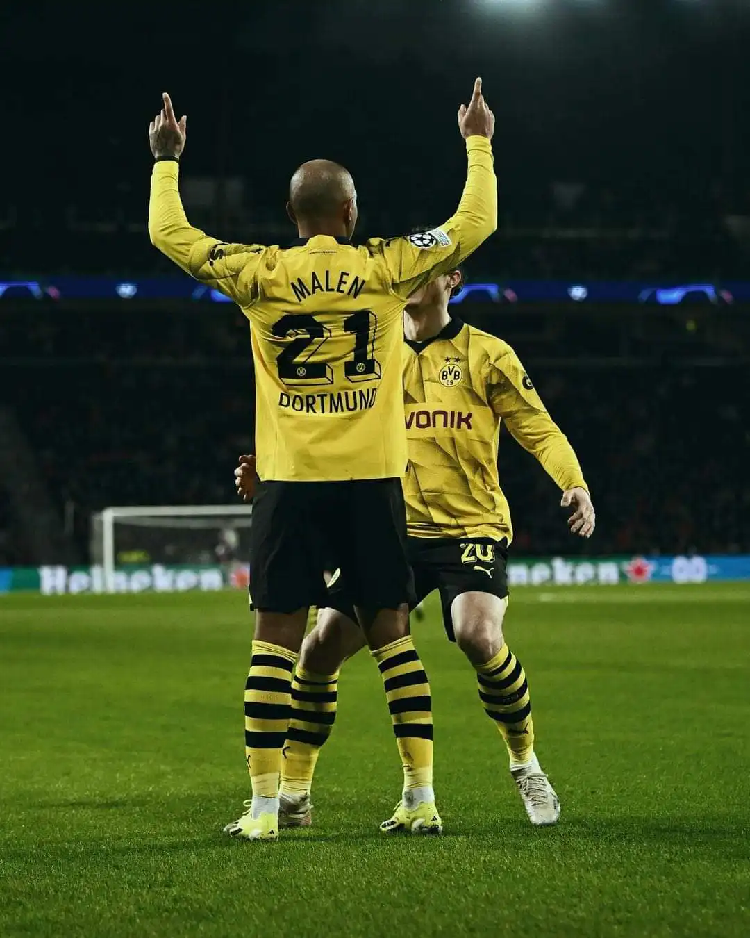 LDC : Pas de vainqueur entre le PSV et Dortmund lors du 1/8 de finale aller