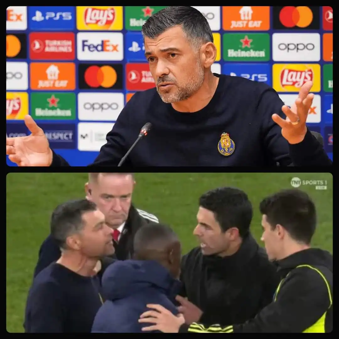 Gros clash entre Sérgio Conceição et Mikel Arteta : révélations après l'élimination de Porto